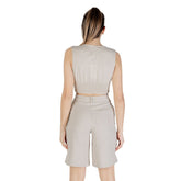 Beige Viscose Top